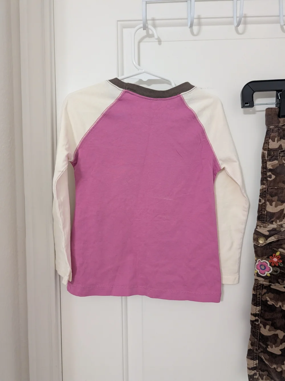 Y2K Children's Place Girls 4T Camo Cargo Pants Team Planet Shirt Outfit